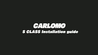 CARLOMO S Class Installation Guide Wheels for 64 Scale