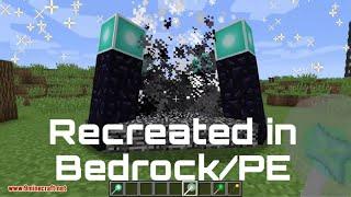 Engender Mod Portal Recreated in Minecraft Bedrock/PE