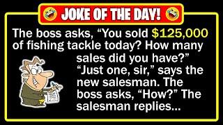  BEST JOKE OF THE DAY! - A young man applies for a job at a big box store... | Funny Dad Jokes