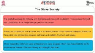 Marx’s Conception of Society: Historical and Dialectical Materialism