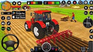 Real Tractor Driving Simulator 2024 - Grand Farming Transport Walkthrough - Android GamePlay