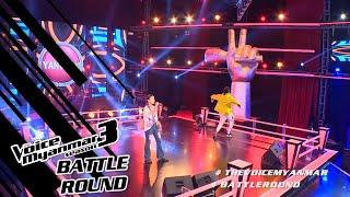 Han So Ree VS Thin Yu: | Battles - The Voice Myanmar Season 3, 2020