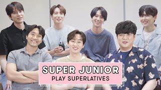 SUPER JUNIOR Reveals Who Has the Best Smile, the Most Aegyo and More | Superlatives | Seventeen