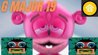 G Major 19 Effect Gummy bear Klasky Csupo Pinkfong SpongeBob Cocomelon Peppa Pig & Many More