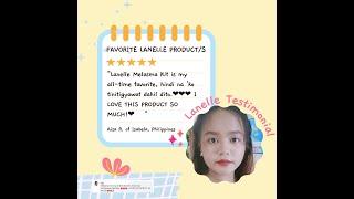 FAVORITE LANELLE PRODUCT/S Aiza R. of Isabela, Philippines Skin Care by Lanelle Milanie Torralba