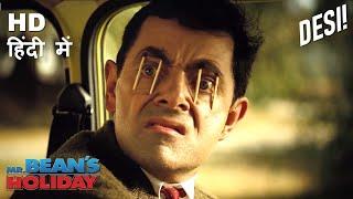 Mr. Bean's Holiday (2007) - Sleepy Driving Scene in Hindi (5/5) | Desi Hollywood