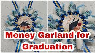 MONEY GARLAND For GRADUATION | Graduation gift idea | DIY IDEAS