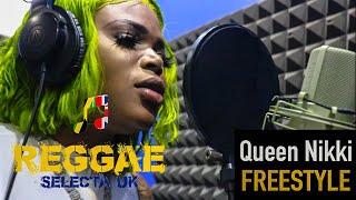 Queen Nikki with a Fire Freestyle | Dancehall's Freestyle Settings | Reggae Selecta UK