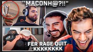 FALLEN, FER, FNX E COLDZERA fazendo live no MESMO DIA! KKKKKKKKK