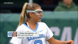 Chloe Humphrey scores 7 goals vs Florida in NCAA Semifinal