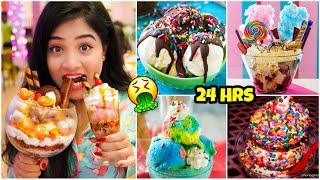 I only ate ICE CREAM for 24 HOURS!! Nilanjana Dhar