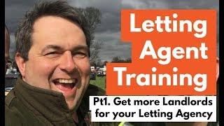 LETTING AGENT TRAINING VIDEO Pt.1 - Get More Landlords for your Agency Workshop - July 2015