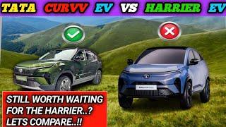 Tata Harrier EV VS Tata Curvv EV | Comparison in 2024 |