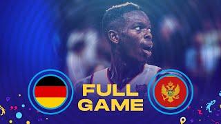 Germany v Montenegro | Full Basketball Game | FIBA EuroBasket 2022