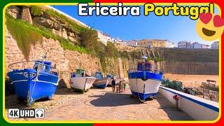  Explore ERICEIRA, Portugal Like Never Before! 4K Walking Tour 2024!