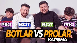 BOTLAR vs PROLAR KAPIŞMA - PUBG Mobile