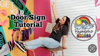 Door Sign Tutorial