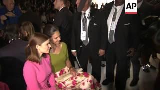 Katie Holmes, Kate Mara attend Michael Kors show at NY Fashion week