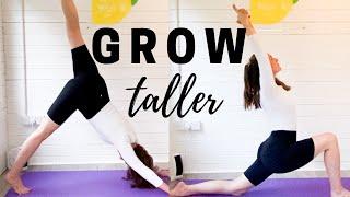 How to INCREASE HEIGHT Naturally by STRETCHING | 10 Minute Yoga Stretches to Grow Taller