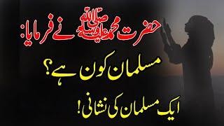 Muslman kon hai | Who is muslim | Ek muslman ki pehchan | مسلمان ہونے کی نشانی