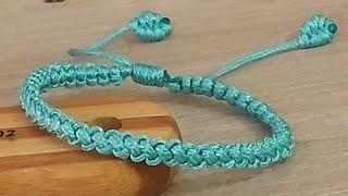 PULSERA FACIL DE HACER MACRAME //PASO A PASO .