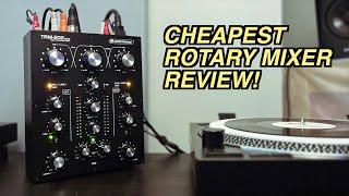 The Cheapest Rotary Mixer! - Omnitronic TRM-202 MK3 Review and Demo