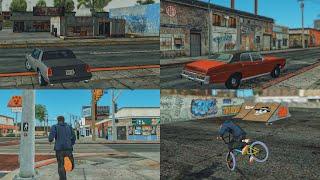 GTA San Andreas : Los Santos Project Mix BEST ! ( Part 1 ) - Retextured Mods Conversion - PC - HD