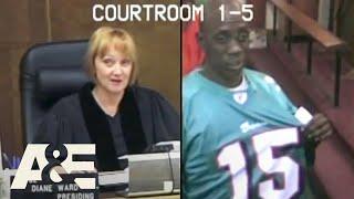 Court Cam: Man Accused of Stealing Dolphins Jersey Shows Up To Court In Dolphins Jersey | A&E