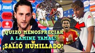 RABIOT QUISO MENOSPRECIAR a LAMINE YAMAL y SALIÓ HUMILLADO ¡LO HA MANDADO a CALLAR! HISTÓRICO