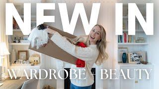 NEW IN MY WARDROBE & BEAUTY  H&M Loungewear & Holiday Party, Holland Cooper and MERIT Haul