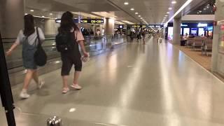 Timelapse of riding from one end to the other end of Shanghai Pudong airport