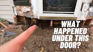 Installing An Exterior Door | Tons Of Rotted Wood | Landscapers FAIL | HANDYMAN HEADQUARTERS