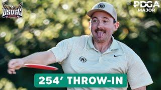 WHAT A PAR | 254' Throw-In From Clay Edwards