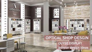 Modern luxury optical shop interior design ideas