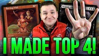 LEGACY CHALLENGE TOP 4! The EPIC Storm — Burning Wish + Beseech the Mirror | Magic: The Gathering