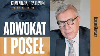 Adwokat i poseł | Roman Giertych komentarz, 8.12.2024