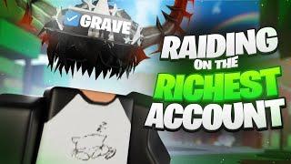 Raiding On The RICHEST ACCOUNT In Da Hood.. 