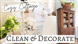 Cozy Cottage Decorate with Me | Farmhouse Decorating Ideas 2022