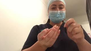 Vet Nursing Video presentation on Surgical scrubbing by Holly Edwards