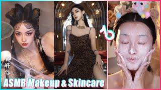 Mitsuisen️Aesthetic ASMR Makeup & Skincare RoutineBest satisfying makeup asmrBeauty Secrets182