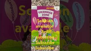 Class-5th Eduline Grammar Zone solution #shorts #short #new #viral #trending #2024 #english #neha