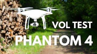 Premier vol du drone DJI Phantom 4 - Test et prise en main