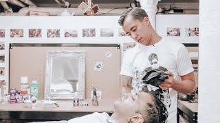 THE PERFECT SHAVE by The Nomad Barber (ASMR talking shave tutorial)