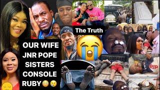 JUNIOR POPE SISTERS SUPRISE RUBY OJIAKOR AND CONSOLE HER AFTER JnrPOPE WIFE BLOCKED & UNFOLLOWED HER