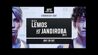 UFC Fight Night Lemos vs  Jandiroba Prediction