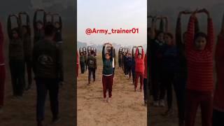 Girls Morning Work In Bihar Police  #biharpolice #whatsappstatus #shortfeed #army_trainer01 🪖️