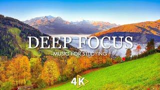 Deep Focus Music To Improve Concentration - 12 Hours of Ambient Study Music to Concentrate #821