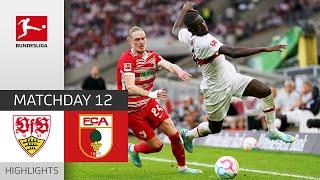 VfB Stuttgart - FC Augsburg 2-1 | Highlights | Matchday 12 – Bundesliga 2022/23