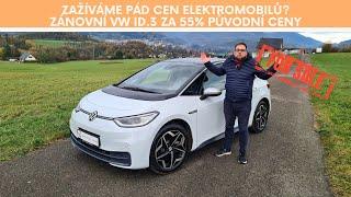 Elektromobily začínají být dostupné. Zánovní Volkswagen ID.3 je toho důkazem.