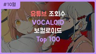 보컬로이드 유튜브 조회수 순위 TOP 100 (2021.10월)